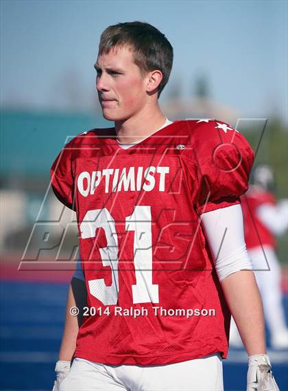 Thumbnail 2 in 2014 Sacramento Bee - Optimist All-Star Classic (Football) photogallery.