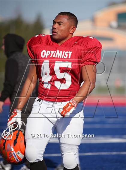 Thumbnail 3 in 2014 Sacramento Bee - Optimist All-Star Classic (Football) photogallery.