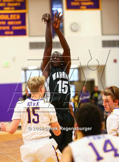 Thumbnail 1 in Far Northeast Warriors vs Boulder (CHSAA 5A 2nd Round Playoff) photogallery.