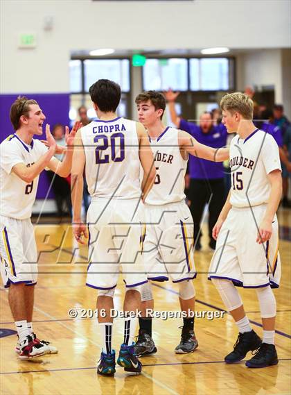 Thumbnail 2 in Far Northeast Warriors vs Boulder (CHSAA 5A 2nd Round Playoff) photogallery.