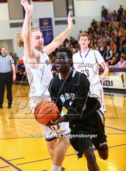 Thumbnail 2 in Far Northeast Warriors vs Boulder (CHSAA 5A 2nd Round Playoff) photogallery.