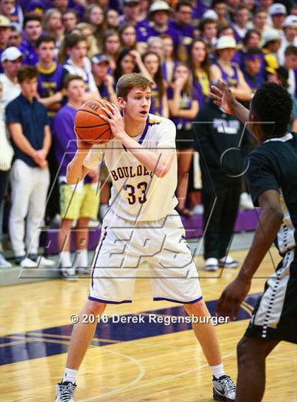 Thumbnail 1 in Far Northeast Warriors vs Boulder (CHSAA 5A 2nd Round Playoff) photogallery.
