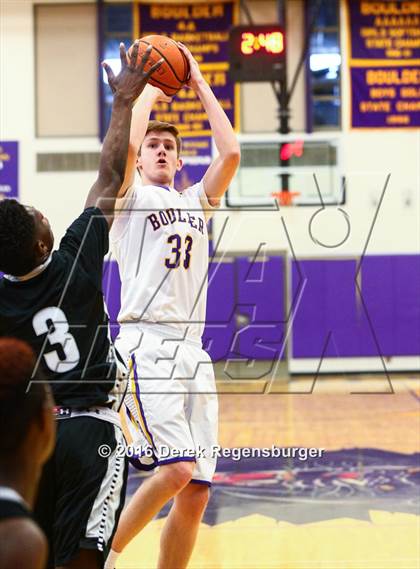 Thumbnail 1 in Far Northeast Warriors vs Boulder (CHSAA 5A 2nd Round Playoff) photogallery.