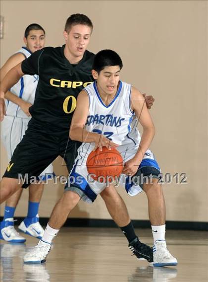 Thumbnail 1 in Central vs. Capistrano Valley (MaxPreps Holiday Classic) photogallery.