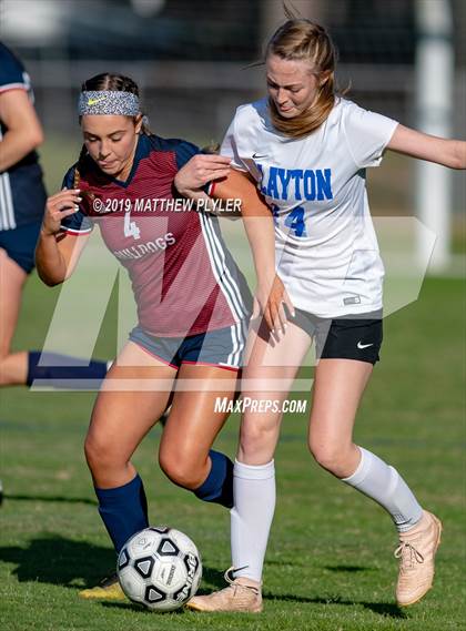 Thumbnail 2 in Clayton vs. Terry Sanford (NCHSAA 3A 3rd Round Playoff) photogallery.