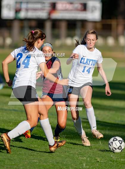 Thumbnail 3 in Clayton vs. Terry Sanford (NCHSAA 3A 3rd Round Playoff) photogallery.