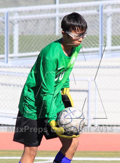 Thumbnail 2 in JSerra Cotholic v El Toro (South Orange County Classic Soccer Tournament) photogallery.