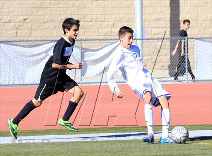 Thumbnail 2 in JSerra Cotholic v El Toro (South Orange County Classic Soccer Tournament) photogallery.
