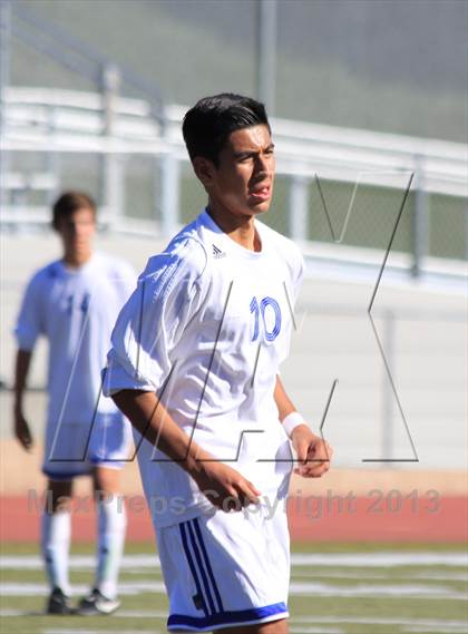 Thumbnail 3 in JSerra Cotholic v El Toro (South Orange County Classic Soccer Tournament) photogallery.