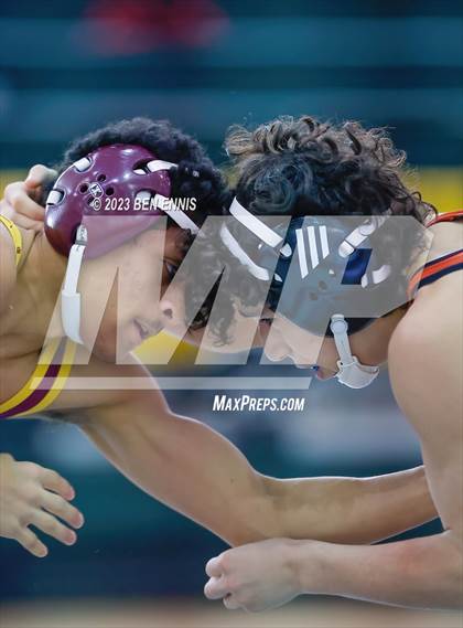 Thumbnail 3 in GHSA Class 5A Team Dual Prelims photogallery.
