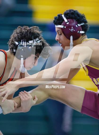 Thumbnail 1 in GHSA Class 5A Team Dual Prelims photogallery.