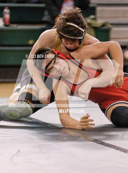 Thumbnail 2 in GHSA Class 5A Team Dual Prelims photogallery.
