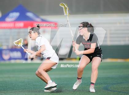 Thumbnail 3 in Mercer Island vs Seattle Academy (WSLA Semifinal) photogallery.