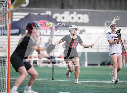 Thumbnail 3 in Mercer Island vs Seattle Academy (WSLA Semifinal) photogallery.