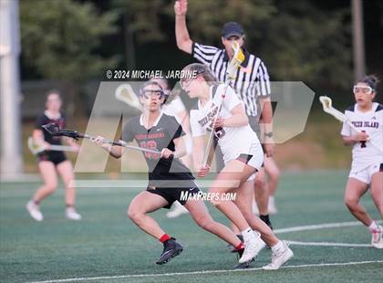 Thumbnail 2 in Mercer Island vs Seattle Academy (WSLA Semifinal) photogallery.