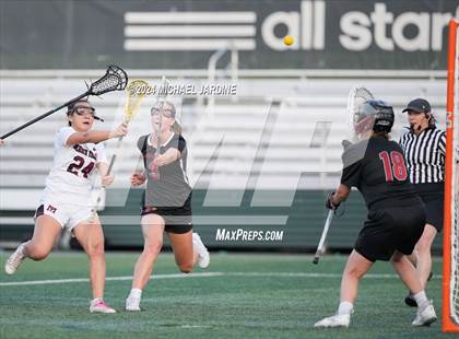 Thumbnail 2 in Mercer Island vs Seattle Academy (WSLA Semifinal) photogallery.