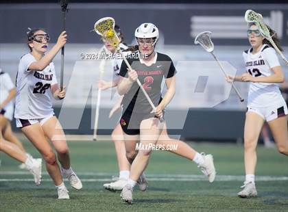 Thumbnail 3 in Mercer Island vs Seattle Academy (WSLA Semifinal) photogallery.