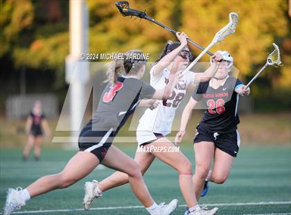 Thumbnail 3 in Mercer Island vs Seattle Academy (WSLA Semifinal) photogallery.
