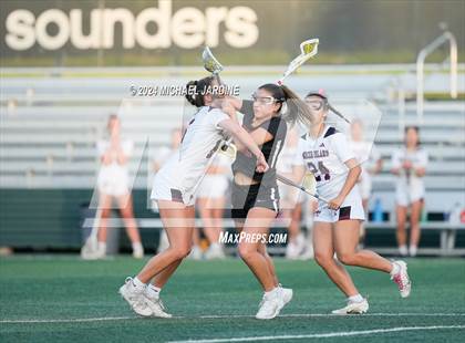 Thumbnail 1 in Mercer Island vs Seattle Academy (WSLA Semifinal) photogallery.