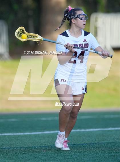 Thumbnail 2 in Mercer Island vs Seattle Academy (WSLA Semifinal) photogallery.