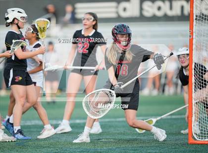 Thumbnail 2 in Mercer Island vs Seattle Academy (WSLA Semifinal) photogallery.