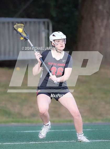 Thumbnail 2 in Mercer Island vs Seattle Academy (WSLA Semifinal) photogallery.