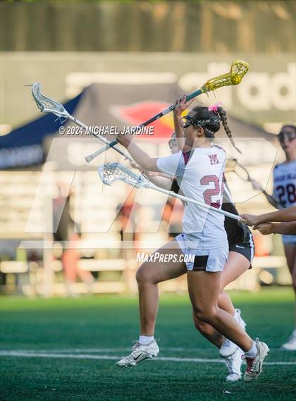 Thumbnail 2 in Mercer Island vs Seattle Academy (WSLA Semifinal) photogallery.