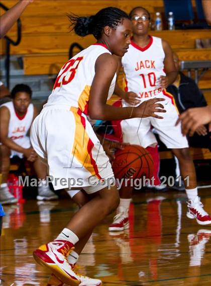 Thumbnail 3 in Yates [Jack] vs Brazoswood (McDonald's Texas Invitational) photogallery.