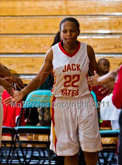 Thumbnail 2 in Yates [Jack] vs Brazoswood (McDonald's Texas Invitational) photogallery.