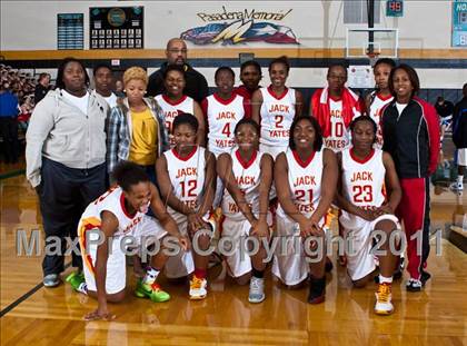 Thumbnail 2 in Yates [Jack] vs Brazoswood (McDonald's Texas Invitational) photogallery.