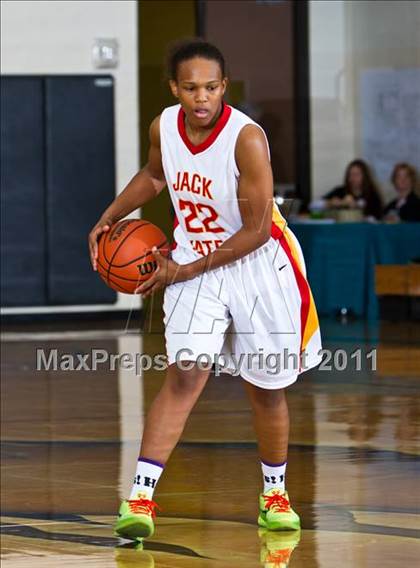Thumbnail 3 in Yates [Jack] vs Brazoswood (McDonald's Texas Invitational) photogallery.