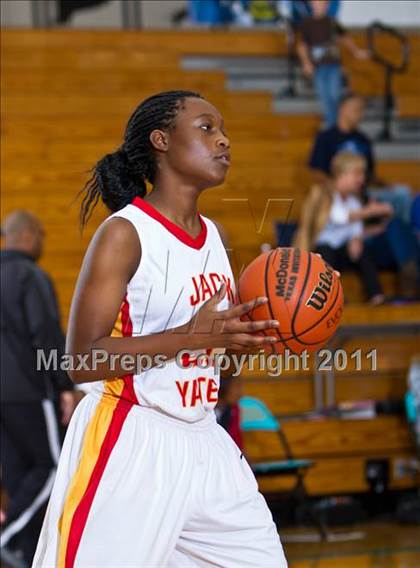 Thumbnail 2 in Yates [Jack] vs Brazoswood (McDonald's Texas Invitational) photogallery.