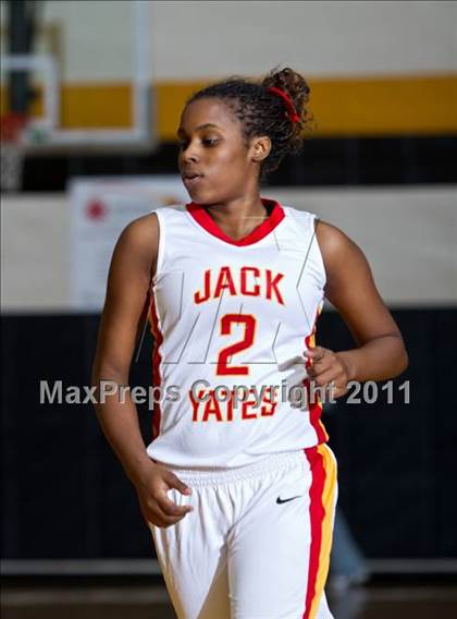 Thumbnail 2 in Yates [Jack] vs Brazoswood (McDonald's Texas Invitational) photogallery.