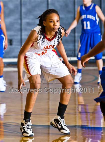 Thumbnail 2 in Yates [Jack] vs Brazoswood (McDonald's Texas Invitational) photogallery.
