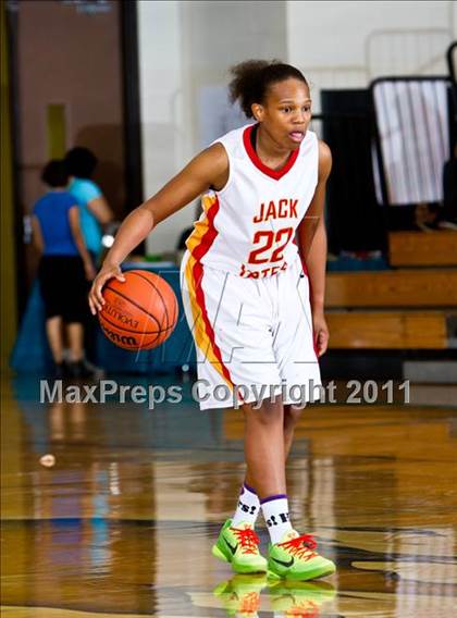 Thumbnail 2 in Yates [Jack] vs Brazoswood (McDonald's Texas Invitational) photogallery.
