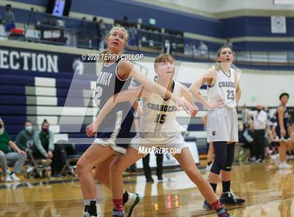 Thumbnail 1 in Copper Hills vs. Corner Canyon (Charger Winter Classic) photogallery.