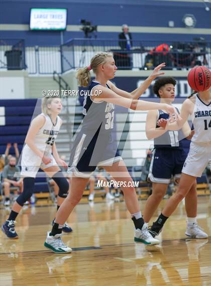 Thumbnail 1 in Copper Hills vs. Corner Canyon (Charger Winter Classic) photogallery.