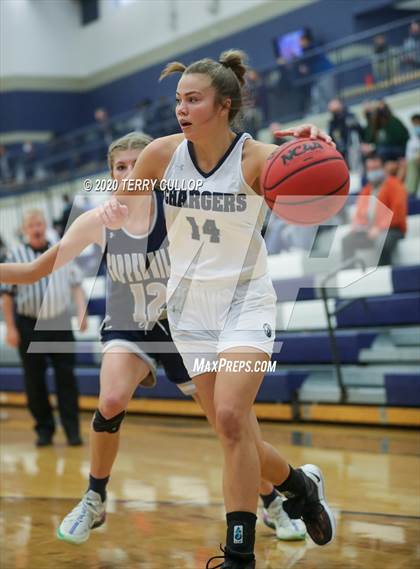 Thumbnail 2 in Copper Hills vs. Corner Canyon (Charger Winter Classic) photogallery.