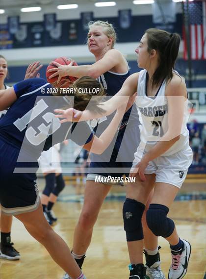 Thumbnail 1 in Copper Hills vs. Corner Canyon (Charger Winter Classic) photogallery.