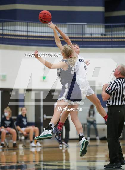 Thumbnail 2 in Copper Hills vs. Corner Canyon (Charger Winter Classic) photogallery.