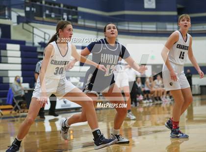 Thumbnail 2 in Copper Hills vs. Corner Canyon (Charger Winter Classic) photogallery.
