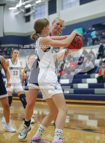 Thumbnail 3 in Copper Hills vs. Corner Canyon (Charger Winter Classic) photogallery.