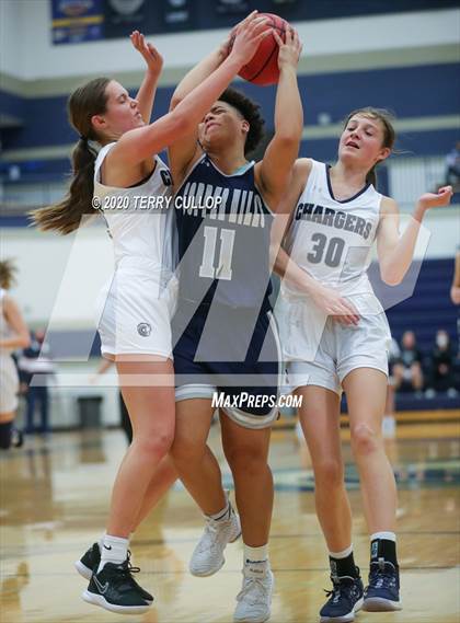 Thumbnail 3 in Copper Hills vs. Corner Canyon (Charger Winter Classic) photogallery.