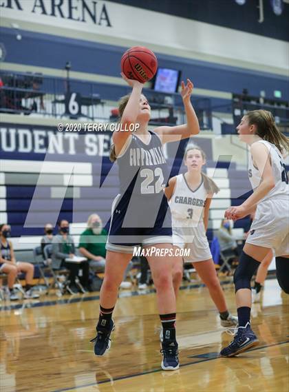 Thumbnail 2 in Copper Hills vs. Corner Canyon (Charger Winter Classic) photogallery.