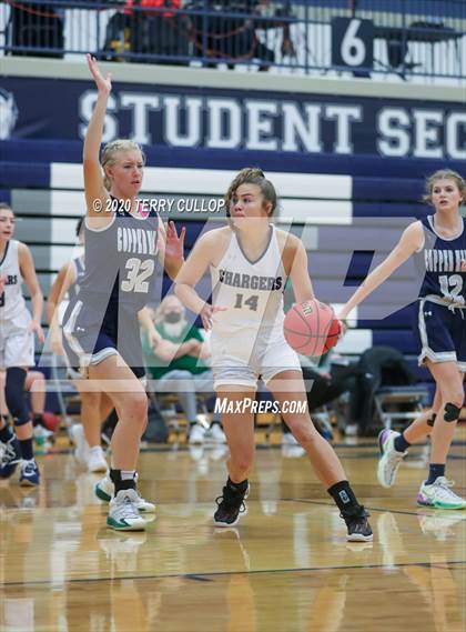 Thumbnail 1 in Copper Hills vs. Corner Canyon (Charger Winter Classic) photogallery.