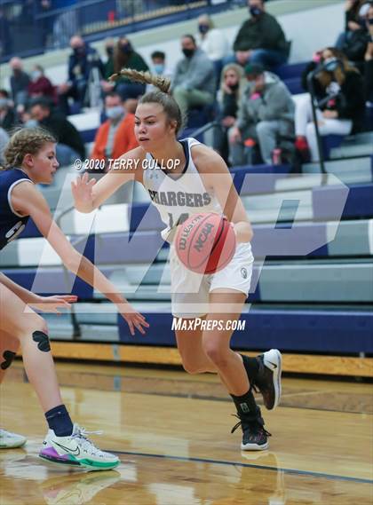 Thumbnail 2 in Copper Hills vs. Corner Canyon (Charger Winter Classic) photogallery.