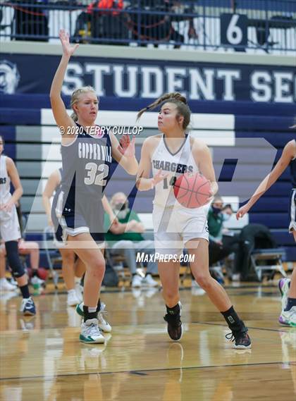 Thumbnail 2 in Copper Hills vs. Corner Canyon (Charger Winter Classic) photogallery.