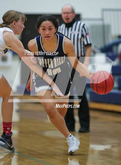 Thumbnail 2 in Copper Hills vs. Corner Canyon (Charger Winter Classic) photogallery.