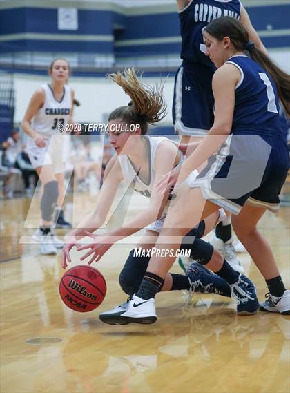 Thumbnail 3 in Copper Hills vs. Corner Canyon (Charger Winter Classic) photogallery.