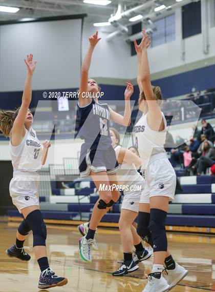 Thumbnail 2 in Copper Hills vs. Corner Canyon (Charger Winter Classic) photogallery.